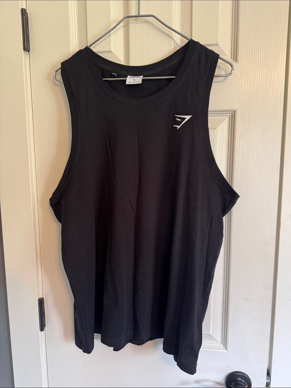 Men’s size XL GymShark brand black workout tank.